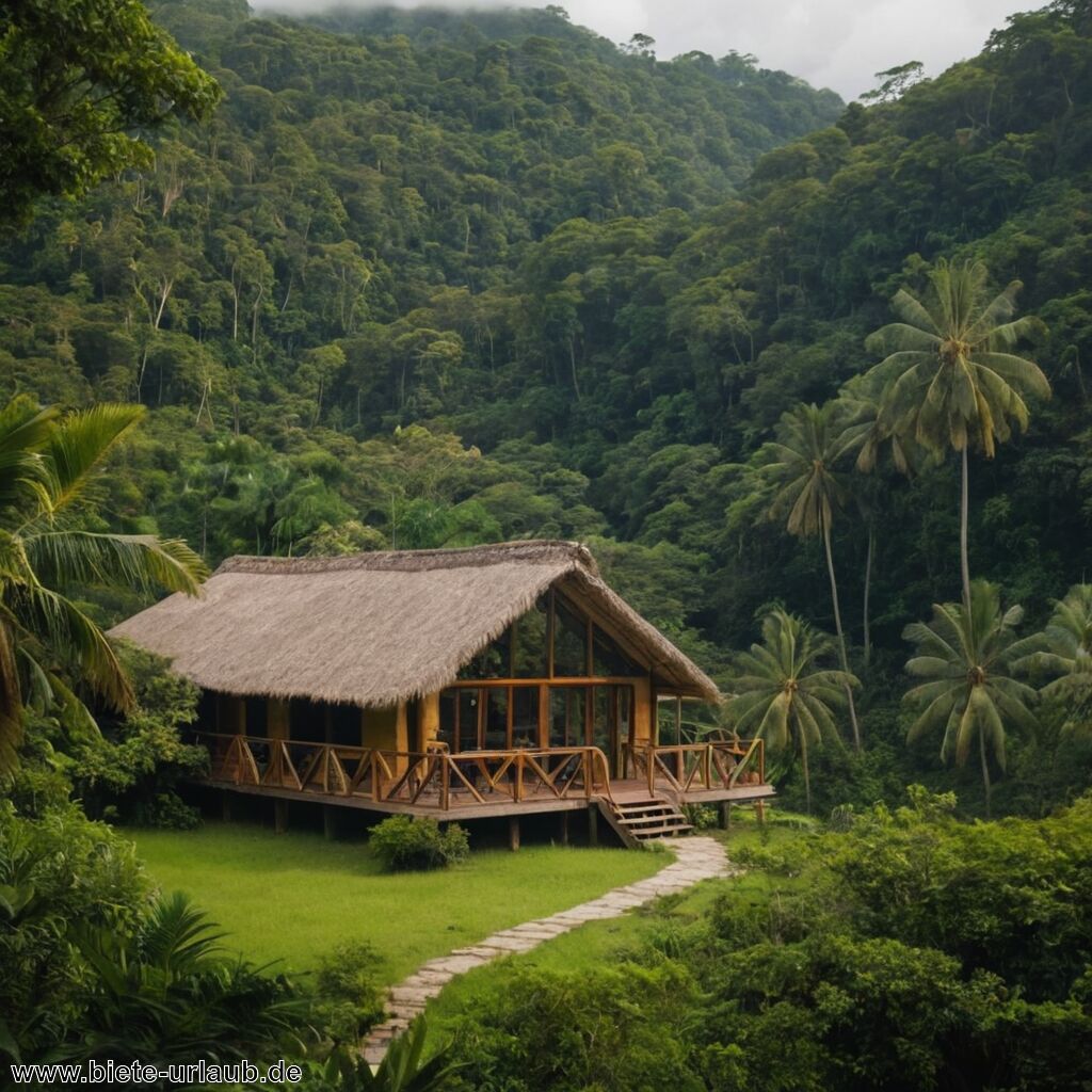 Eco-Lodges in abgelegenen Dschungelregionen