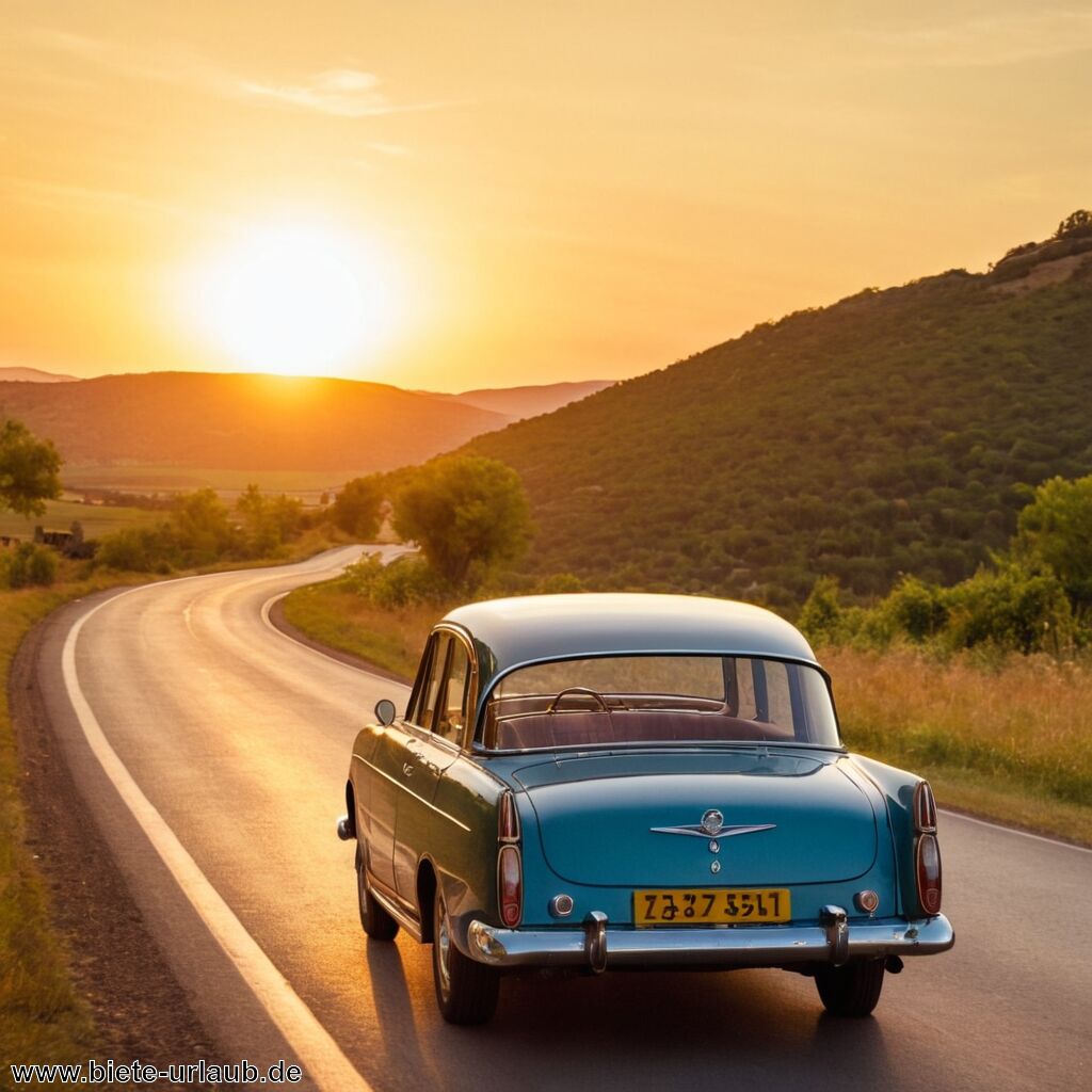Reisen mit Oldtimern auf historischen Routen