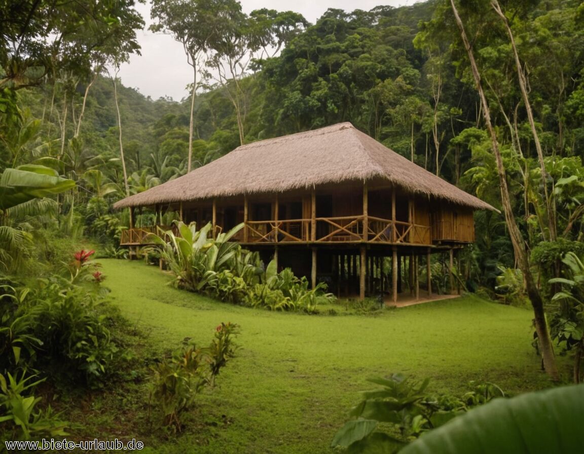 Aktivitäten und Erlebnisse vor Ort   - Eco-Lodges in abgelegenen Dschungelregionen