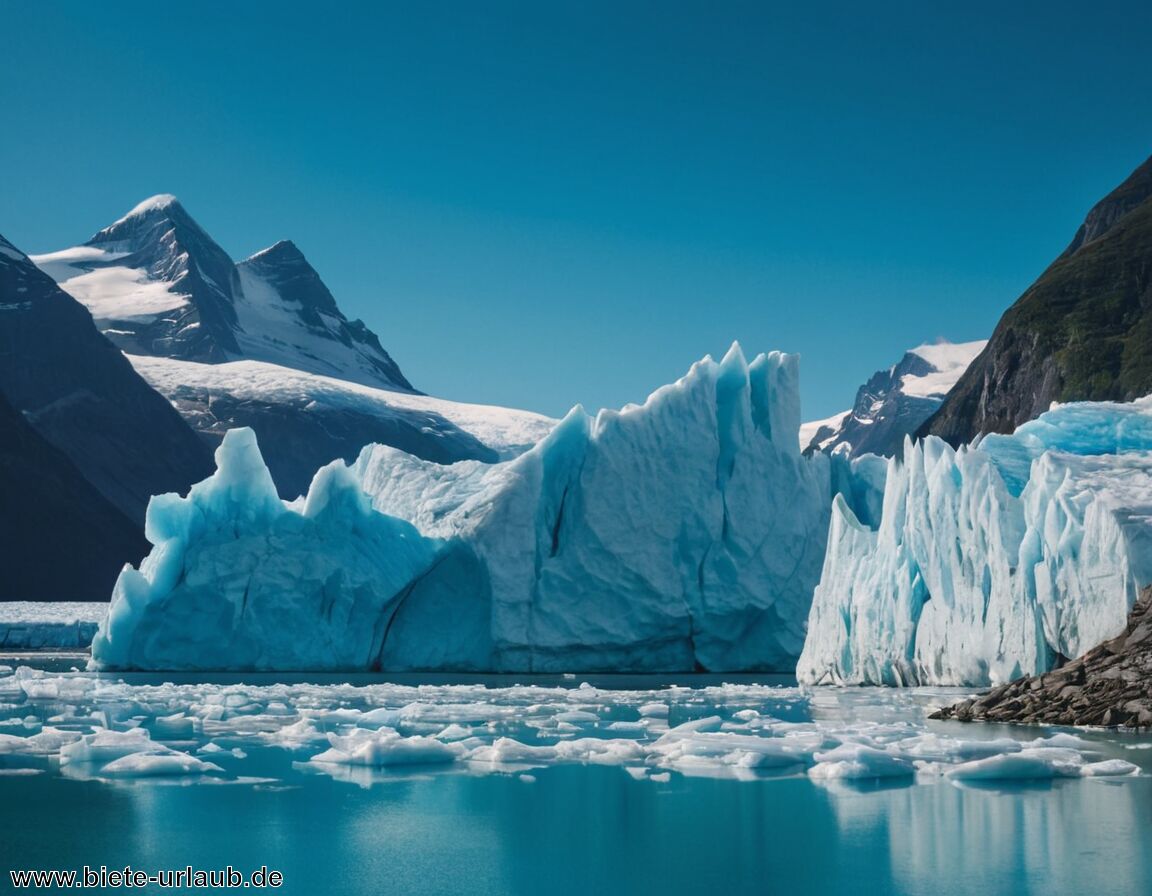 Eisige Landschaften: Gletscher und Fjorde bestaunen   - Reisen zu Orten mit extremen Klimazonen