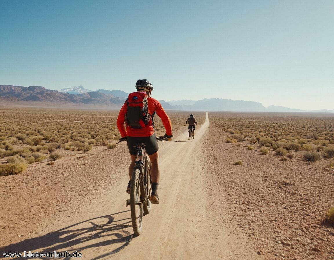 Navigation in unwegsamem Gelände   - Mit dem Fahrrad über Wüsten oder Eisfelder