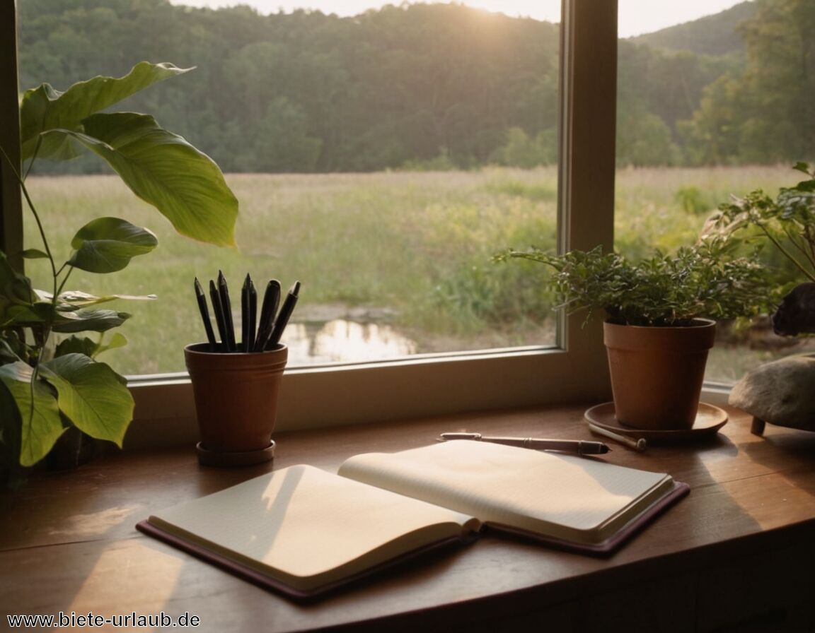 Journaling zur Reflexion von Gedanken - 10 einfache Rituale für mehr Entspannung im Alltag