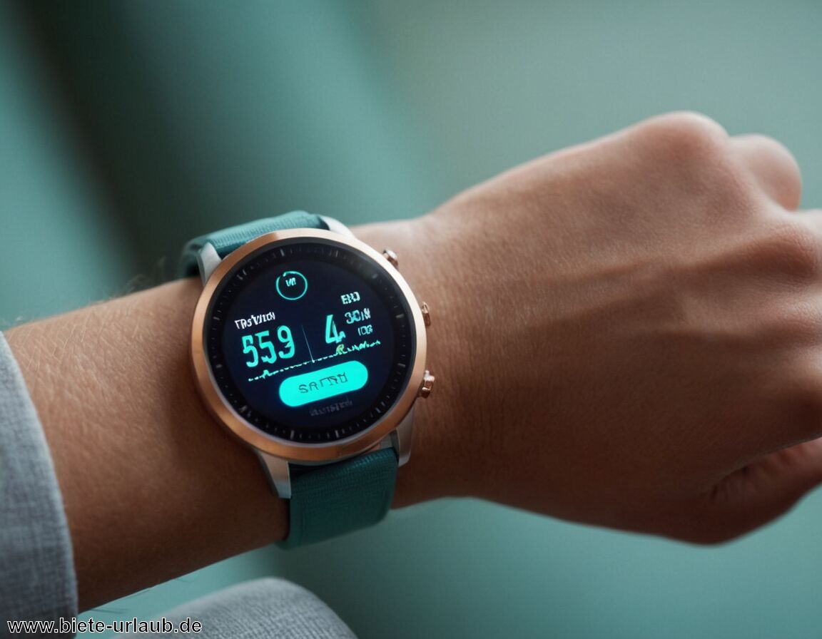 Smartwatch für Fitness-Tracking und Achtsamkeit   - Wellness-Gadgets, die dein Leben entspannter machen