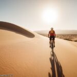 Mit dem Fahrrad über Wüsten oder Eisfelder